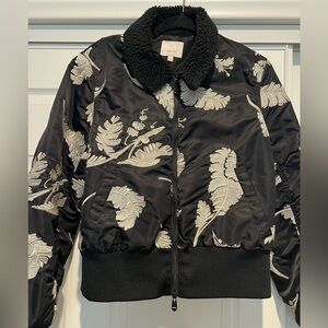 Cinq a Sept embroidered bomber jacket